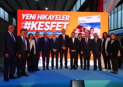 Ankara Turistik Doğu Ekspresi İlk Sefer Törenini Gerçekleştirdi