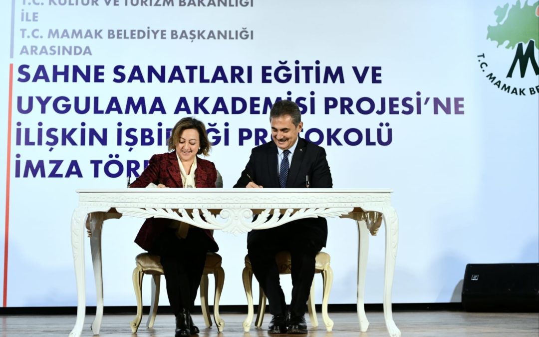 Mamak Belediyesi ile “Sahne Sanatları Eğitim ve Uygulama Akademisi Projesi” Protokolünü İmzaladık