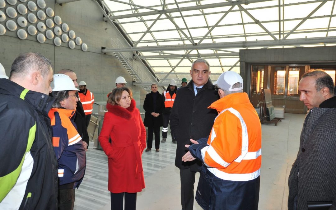 Cumhurbaşkanlığı Senfoni Orkestrası Salonu İnşaatını İnceledik