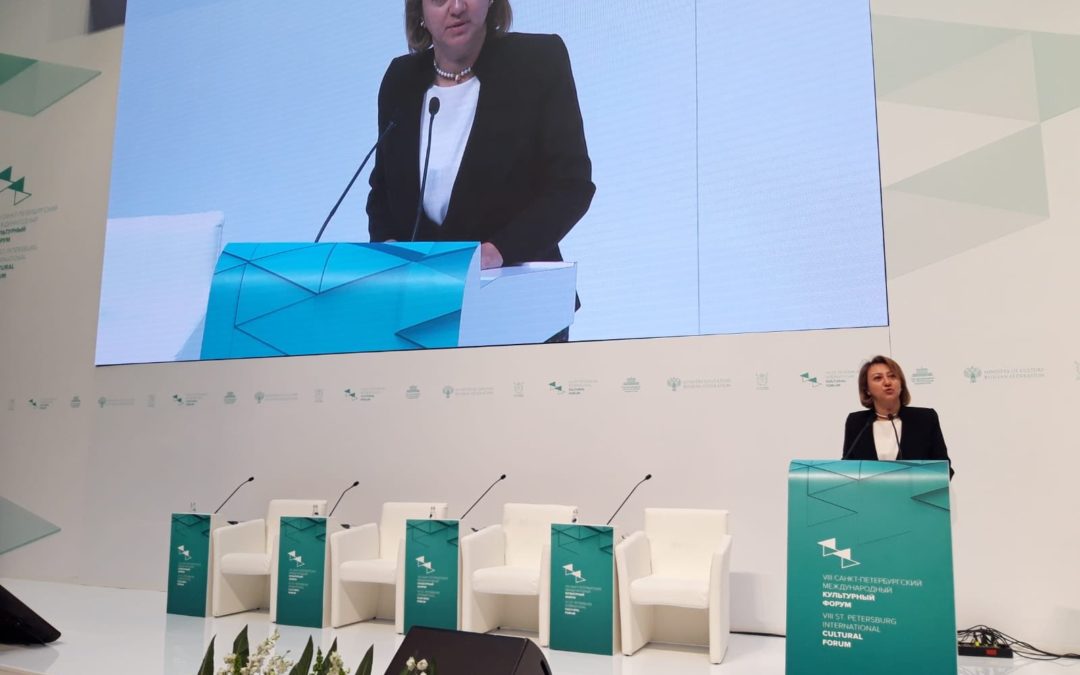 VIII. St.Petersburg Kültür Forumu Açılış Törenine Katıldık