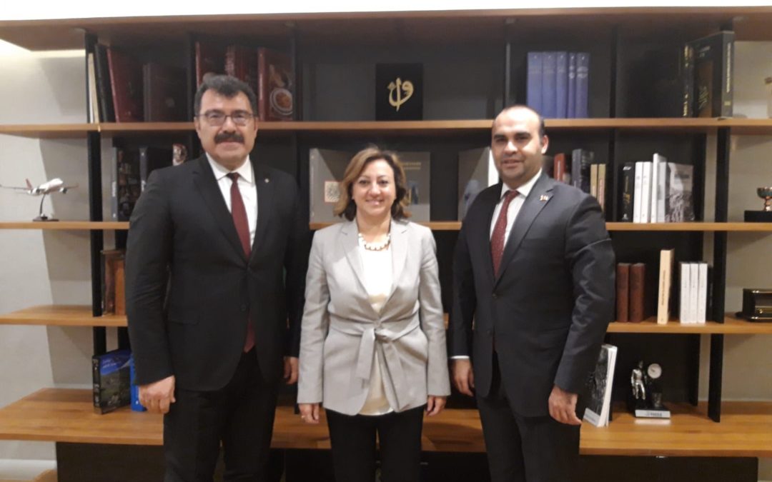 Sanayi ve Teknoloji Bakan Yrd. M.Fatih Kaçır ve TÜBİTAK Bşk. Hasan Mandal ile İşbirliği Toplantısı Gerçekleştirdik
