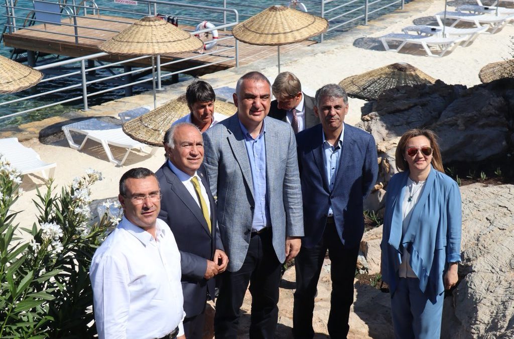 Bakanımız Mehmet Nuri Ersoy ile Birlikte Çeşitli İncelemeler İçin Bodrum’daydık