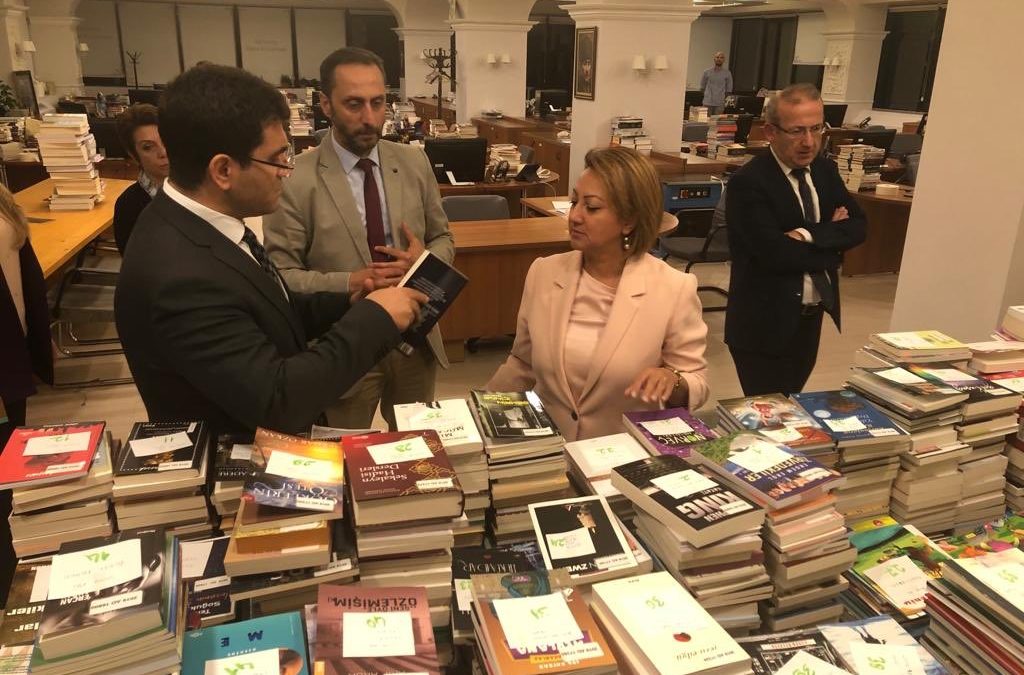 Milli Kütüphanemizi Ziyaret Ederek Bilgi Aldım