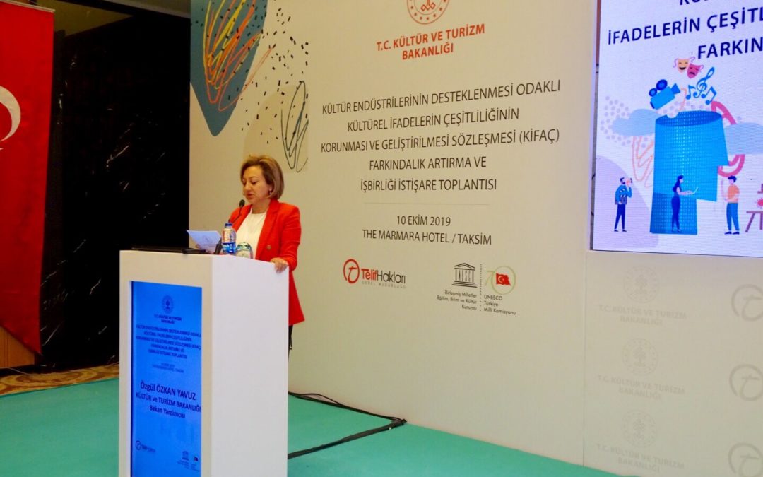 Kültürel İfadelerin Çeşitliliğinin Korunması ve Geliştirilmesi Sözleşmesi Farkındalık Artırma ve İşbirliği İstişare Toplantısındaydık