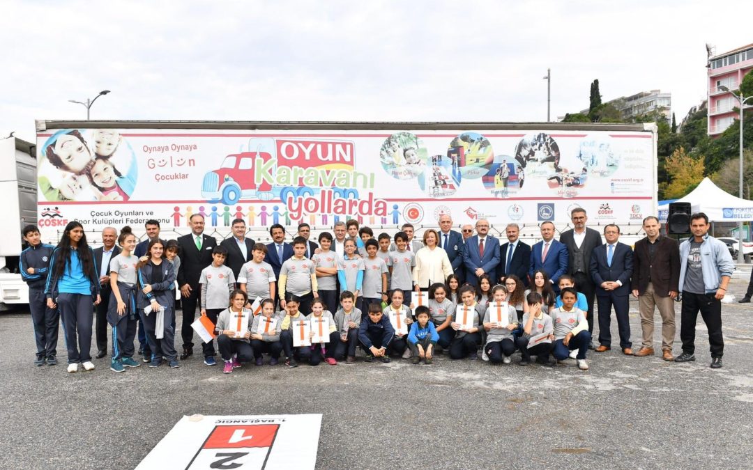Oyun Karavanını Uğurlama Törenine Katıldık