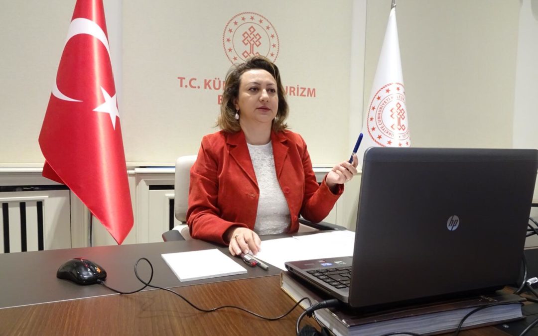 UNESCO Kültür Bakanları “Kültür ve Kovid-19” Başlıklı Toplantısına Katıldım