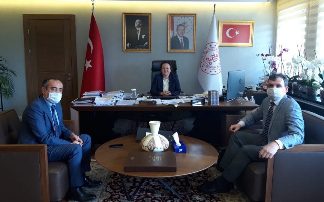 Rusya Araştırmaları Enst. Başkanı Prof.Dr. Salih Yılmaz ve Rusya Fed. Kültür Ataşesi Evgeniy Bahrevskiy’in Ziyaretleri