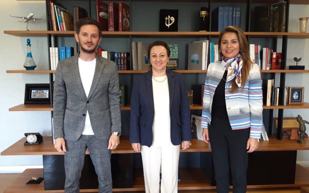 Antalya Tanıtım Vakfı Başkanı Yeliz Gül Ege ve Müzisyen Burak Yeter’in Ziyaretleri