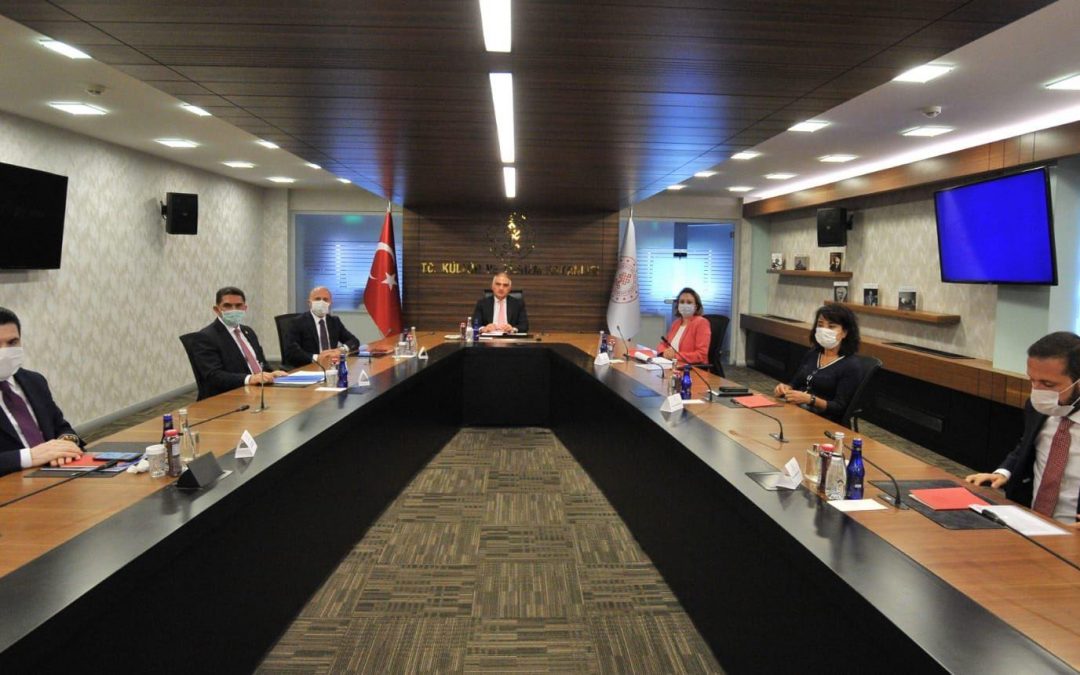 Ağrı Valimiz Dr. Osman Varol,Ağrı Milletvekilimiz Ekrem Çelebi ve Beraberlerindeki Heyeti Bakanlığımızda Ağırladık