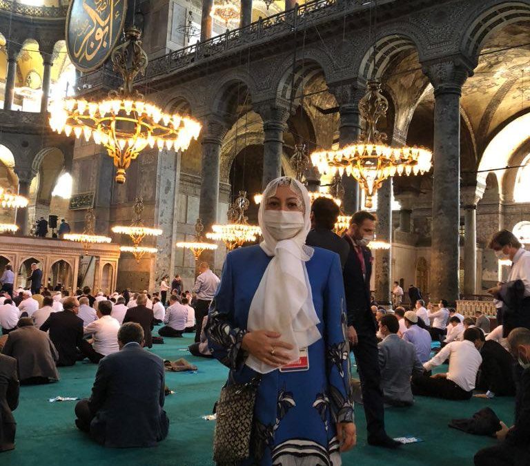 Ayasofya-i Kebir Cami-i Şerifi’nin Açılışı Mübarek Olsun
