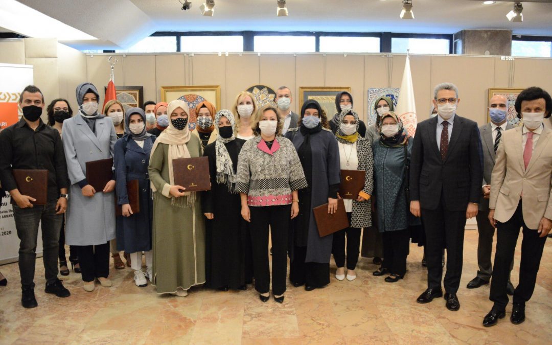 20. Devlet Türk Sanatları Yarışması’nın İkinci Bölümünün Ödül Töreni ve Sergi Açılışını Gerçekleştirdik