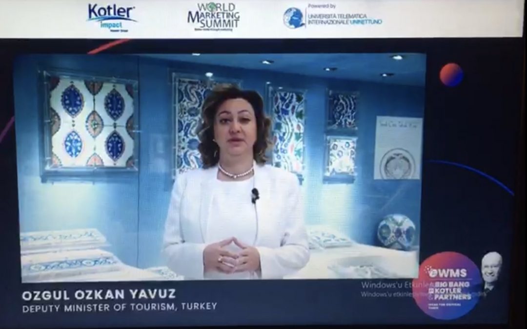 Dünya Pazarlama Zirvesi’ne Katılarak Fikirlerimi Paylaştım