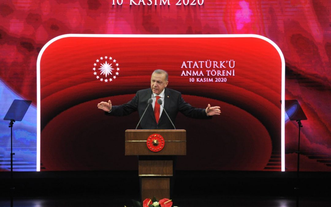 Cumhurbaşkanlığı Külliyesinde Gerçekleştirilen Atatürk’ü Anma Törenine Katıldık