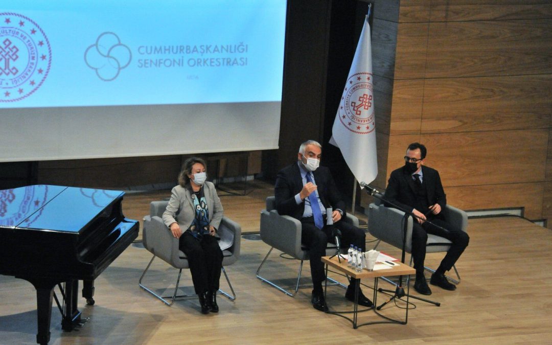 Cumhurbaşkanlığı Senfoni Orkestramızın “Yeni Evi”ni Basın Mensuplarımıza Tanıttık