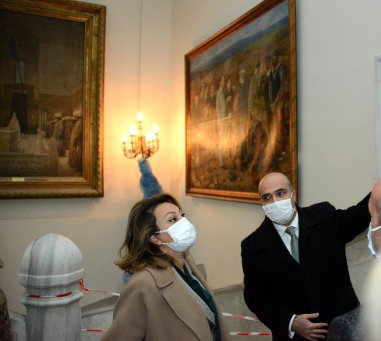 Ankara Resim ve Heykel Müzemizin Sona Gelen Restorasyon Çalışmalarını İnceledim