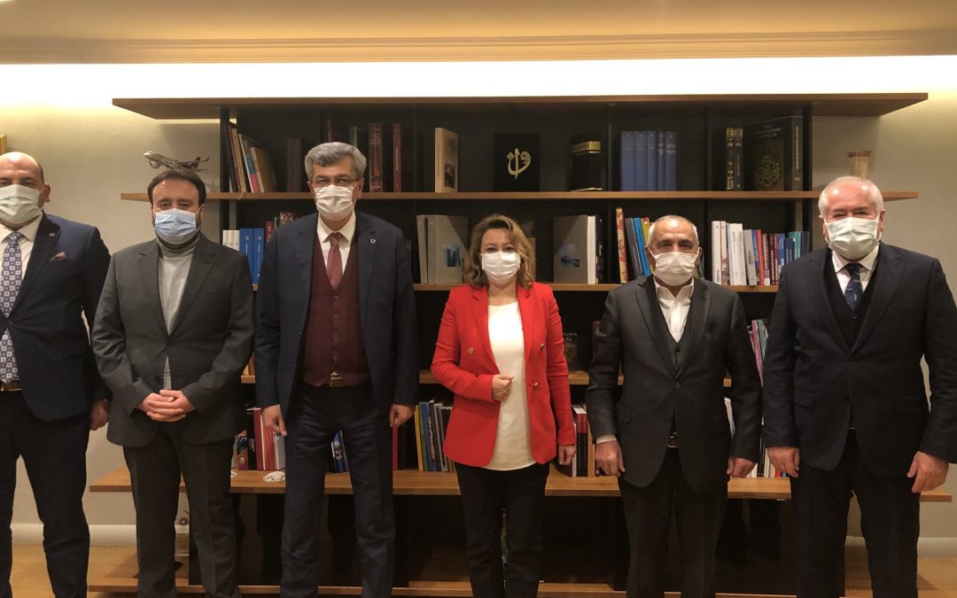 Beypazarı, Ayaş ve Güdül Belediye Başkanlarımızı Bakanlığımızda Ağırladık