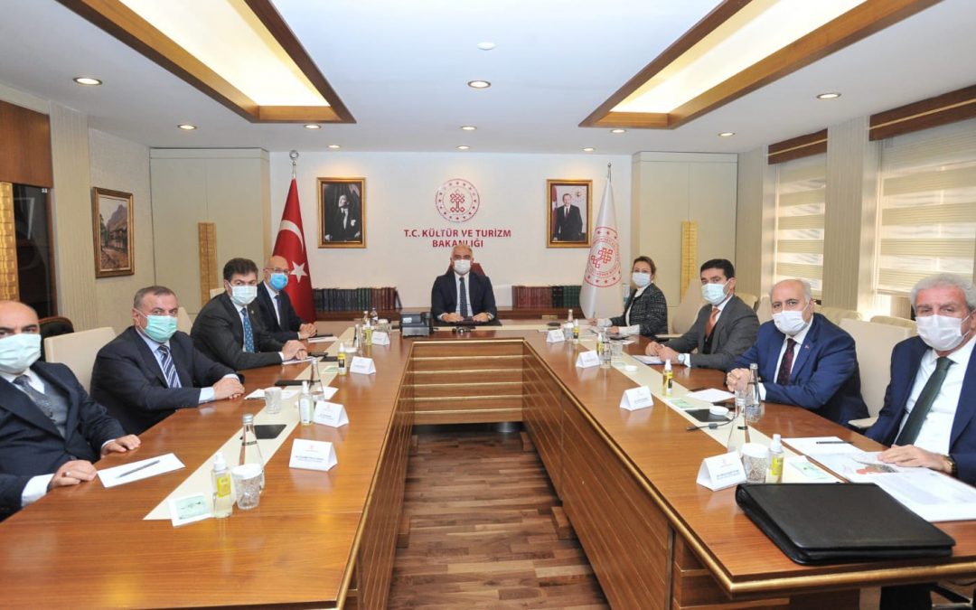 Mardin Milletvekillerimiz ile Belediye Başkanlarımızı Bakanlığımızda Ağırladık.