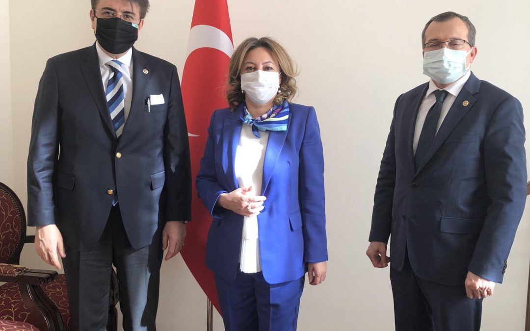 Erzurum Milletvekilimiz İbrahim Aydemir ve Manisa Milletvekilimiz Uğur Aydemir ile TBMM’de Bir Araya Geldik
