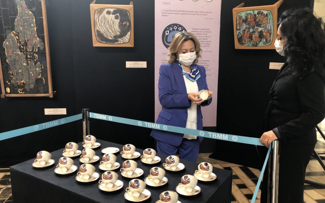 Meclis Başkanlığımızca Düzenlenen “TBMM Sanat Koleksiyonu – Füreya Koral Sergisi”ni Gezdim