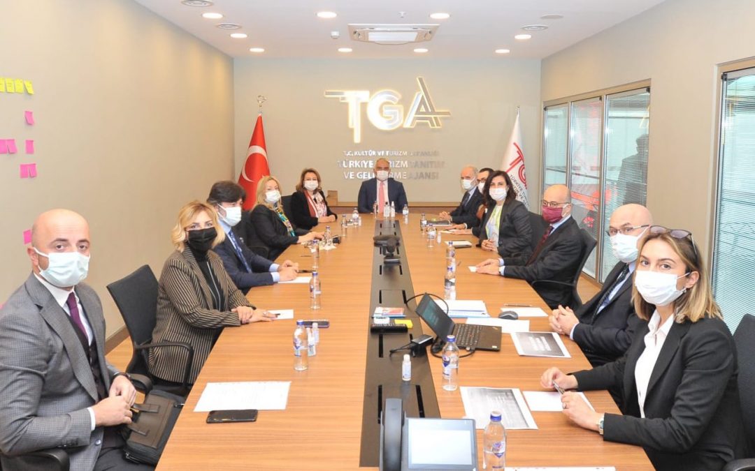 Turizm Geliştirme Eğitim Vakfı (TUGEV) ve İstanbul Kongre Ziyaretçi Bürosu (ICVB) Yönetimiyle Bir Araya Geldik.