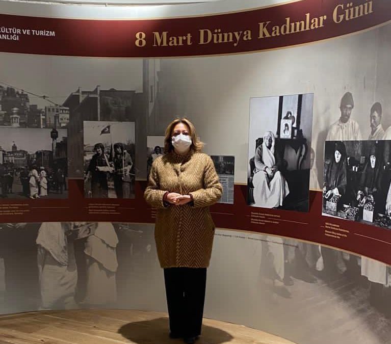 8 Mart Dünya Kadınlar Günü vesilesiyle Galata Kulesi’nde Düzenlenen Sergiyi Ziyaret Ettim