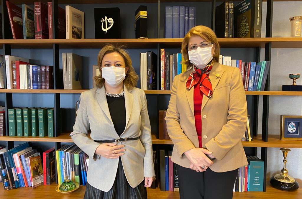 Azerbaycan Ankara Büyükelçiliği Eğitim Müşaviri Doç.Dr. Necibe Nesibova’nın Ziyareti