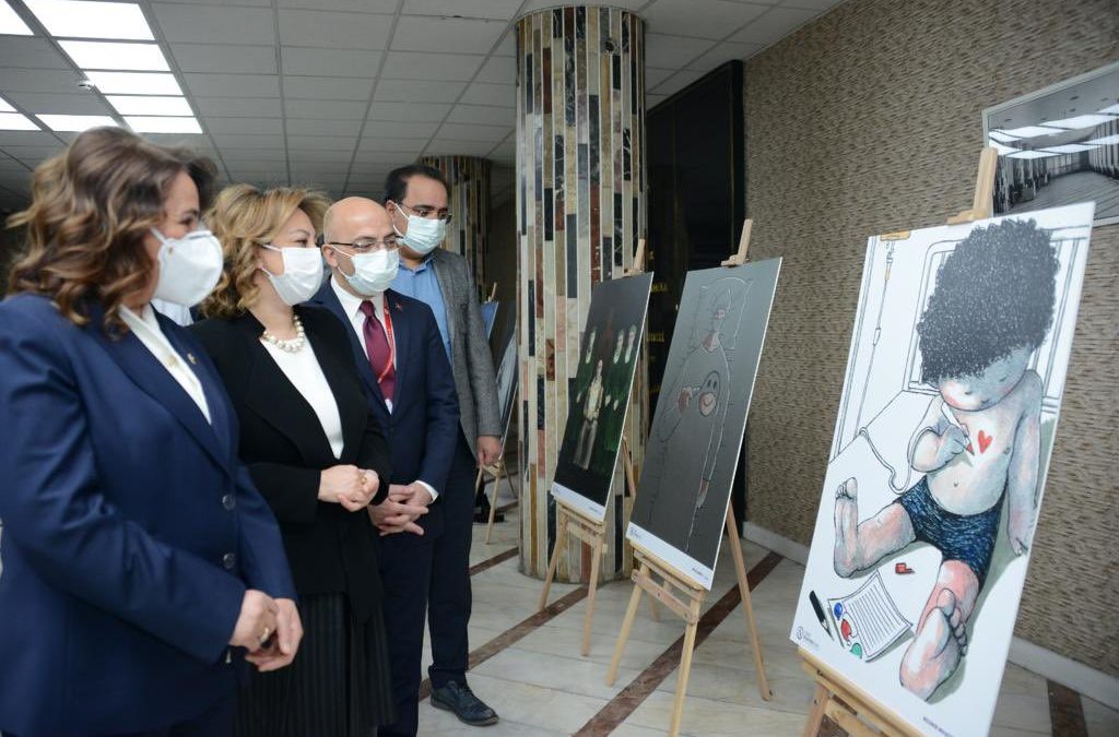 “Uluslararası Organ Bağışı Karikatür Yarışması” Sergisinin Açılışını Gerçekleştirdik
