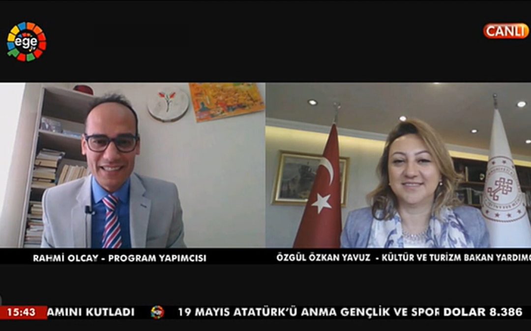 EGE TV’de Kültür Şurası Programına Katıldım
