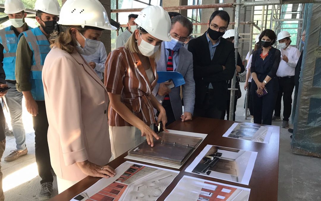 Cumhurbaşkanlığı Senfoni Orkestramızın Tarihi Binası’nda Yürütülen Çalışmaları İnceledim