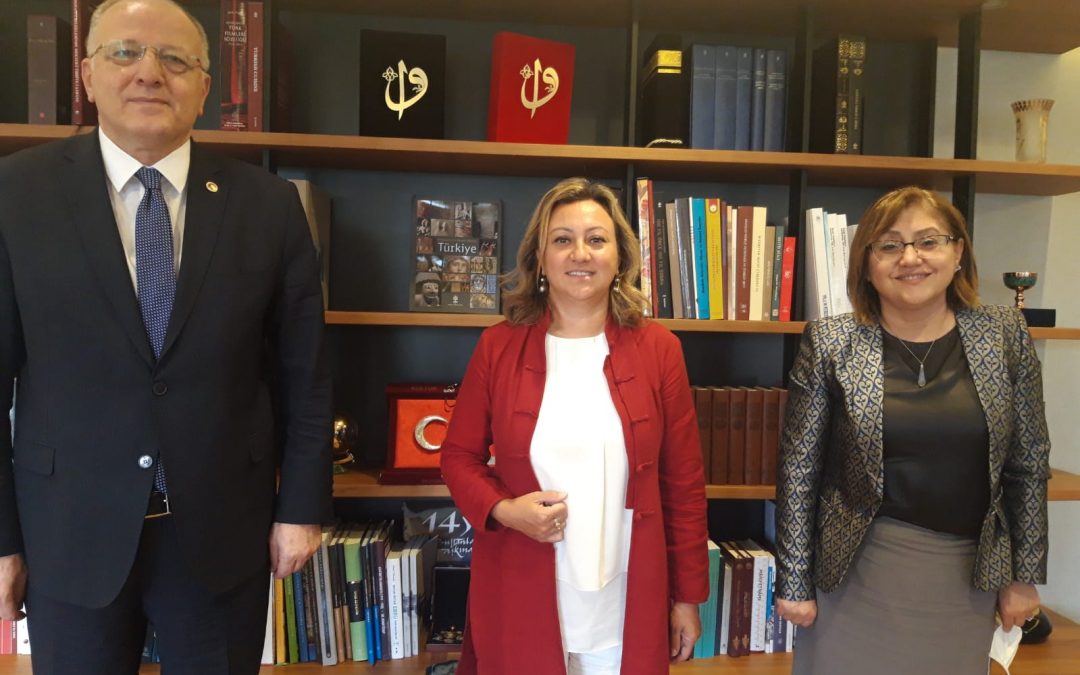 Gaziantep Büyükşehir Belediye Başkanı Fatma Şahin ile Gaziantep Vekili Nejat Koçer’in Ziyaretleri