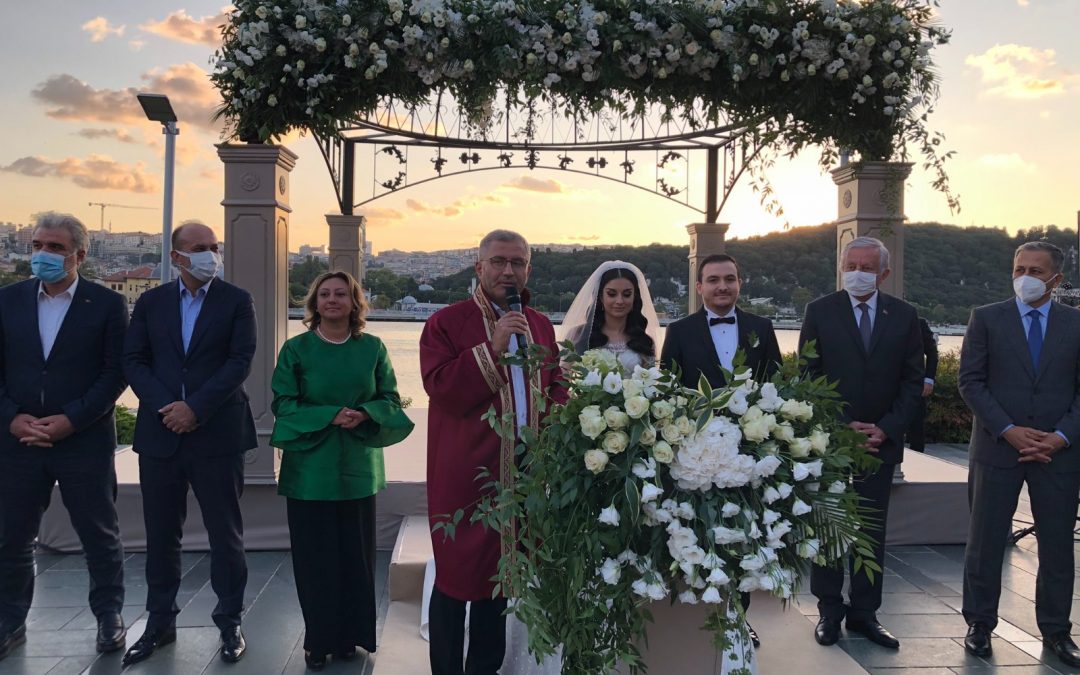 Kadıköy Kaymakamımız Mustafa Özarslan’ın Oğlu Ali ile İrem’in Nikahındaydık