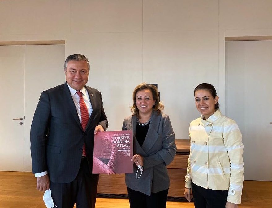 İstanbul Tekstil Hammaddeleri İhracatçılar Birliği (İTHİB) Başkanı Ahmet Öksüz’ün Ziyaretleri