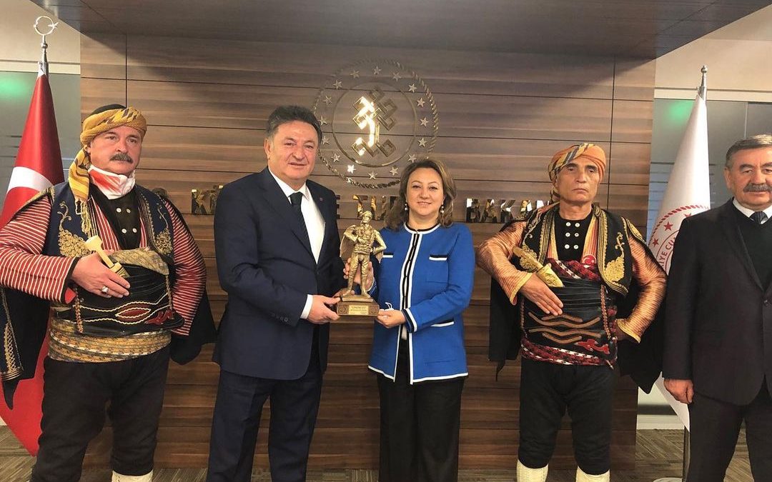 Ankara Kulübü Derneği Başkanı Dr.Metin Özaslan’ın Ziyareti