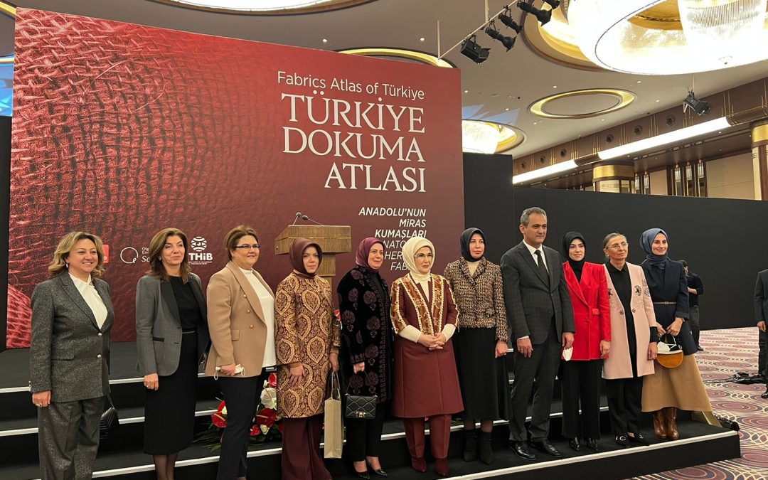 Hanımefendi Emine Erdoğan’ın himayesinde yürütülen Türkiye Dokuma Atlası Projesi’nin Tanıtımındaydık