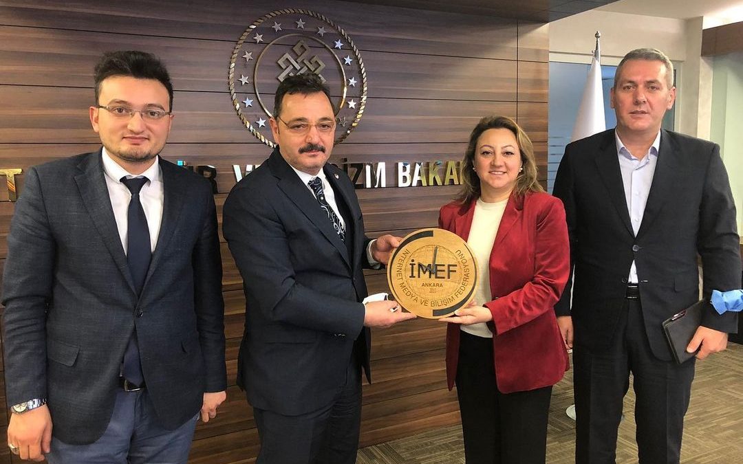 İnternet Medya ve Bilişim Federasyonu Başkanı Süleyman Basa’nın Ziyareti
