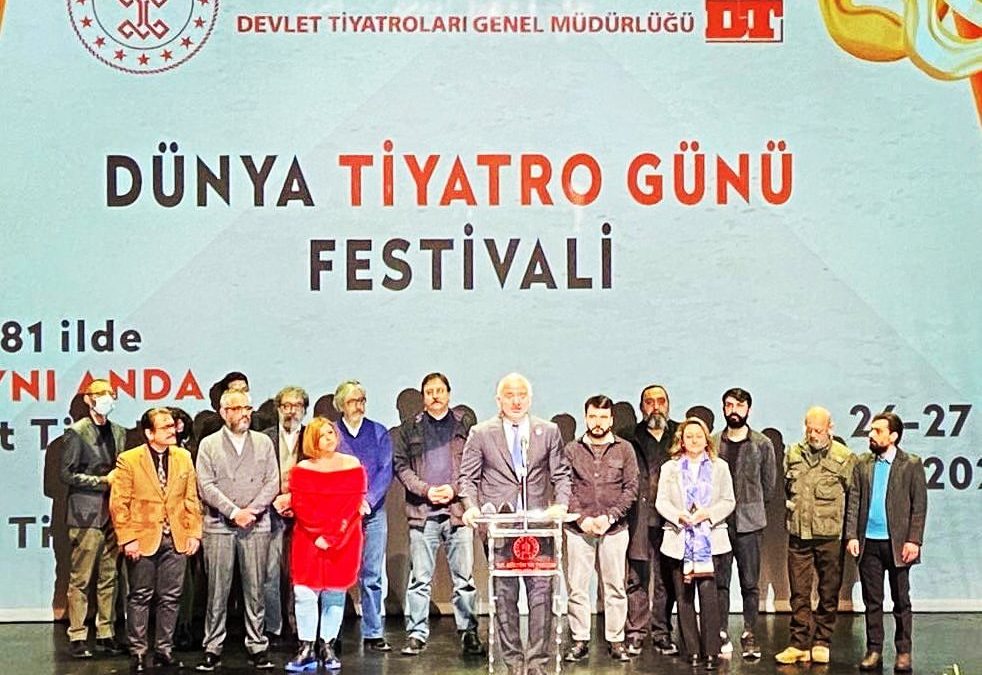 Dünya Tiyatro Günü Etkinliklerinin Tanıtımındaydık