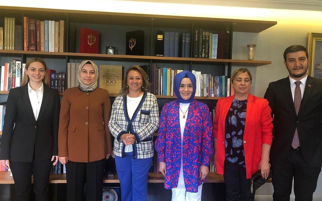 AK Parti Ankara İl Başkanlığı Yönetim Kurulu Üyelerini Bakanlığımızda Misafir Ettik