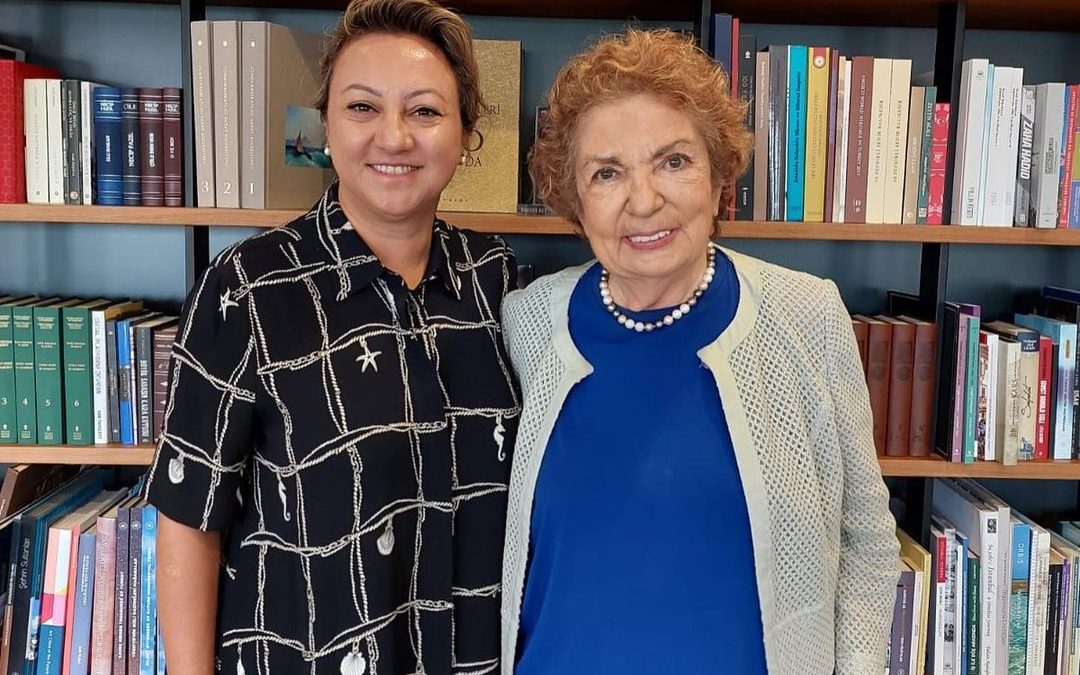 Gökyay Vakfı Satranç Müzesi Mütevelli Heyeti Başkanı Birten Gökyay’ı Bakanlığımızda Misafir Ettik