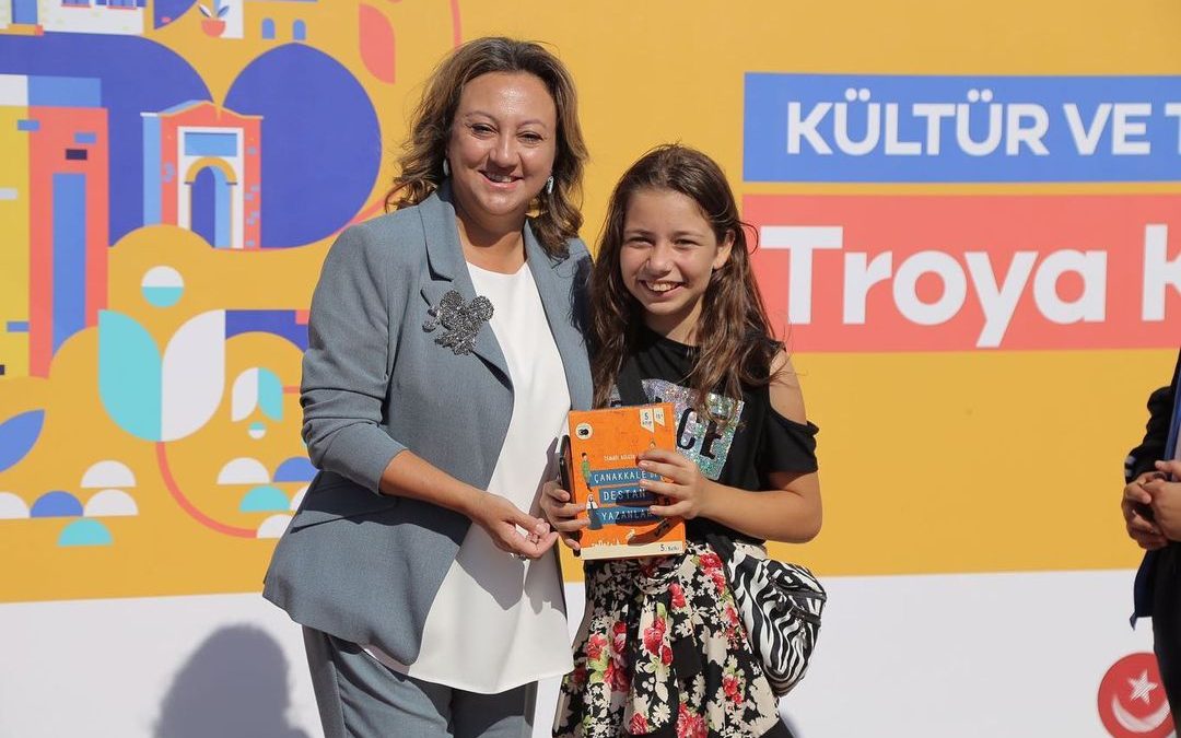 #TroyaKültürYoluFestivali Hikaye Yolu Etkinliğimizde Çocuklarımızla Birlikteydik