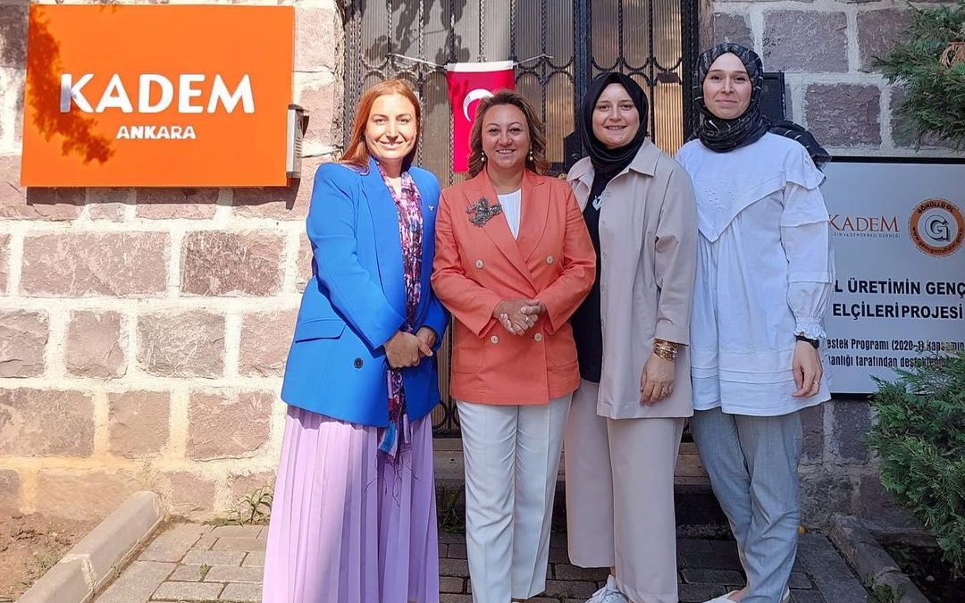 Kadın ve Demokrasi Derneği’nin Ankara Temsilciliğini Ziyaret Ettim