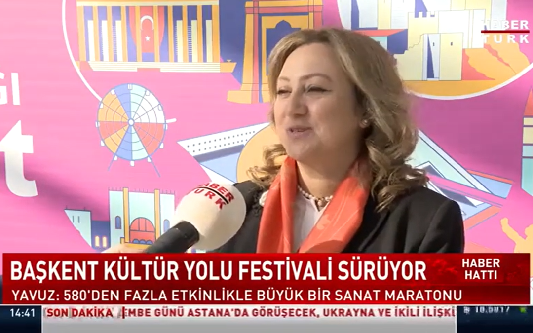 Başkent Kültür Yolu Festivali Habertürk TV Röportajı – 11 Ekim 2022