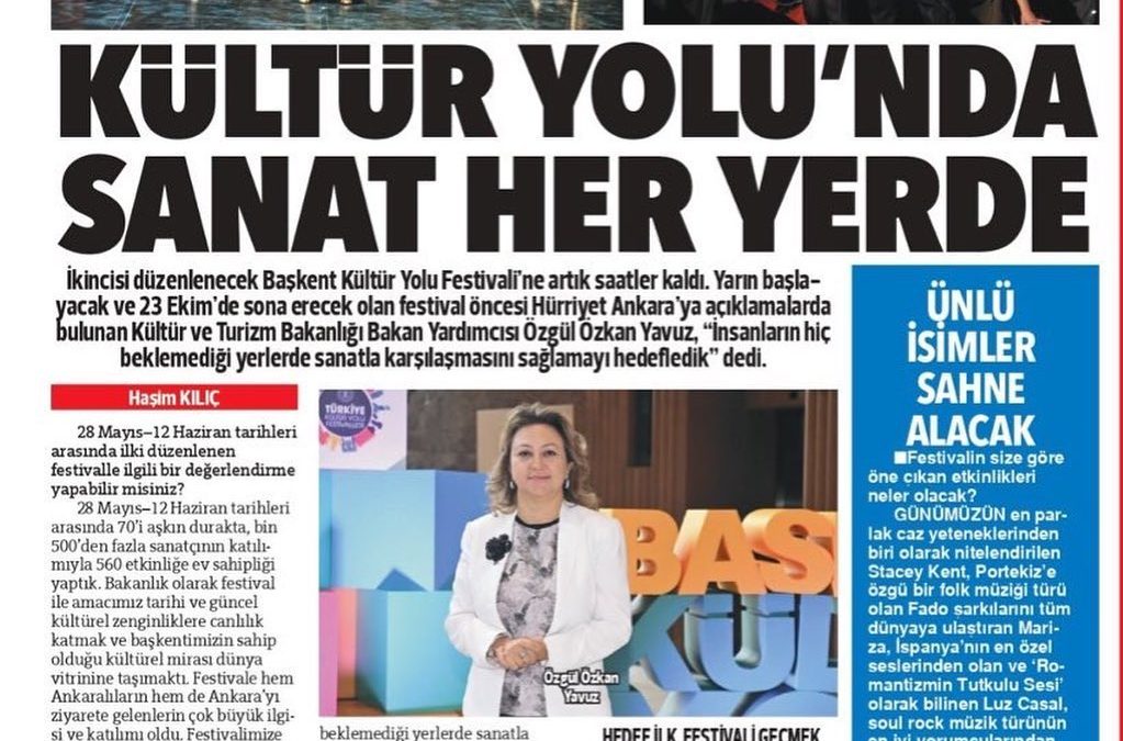 Hürriyet Ankara – 30 Eylül 2022