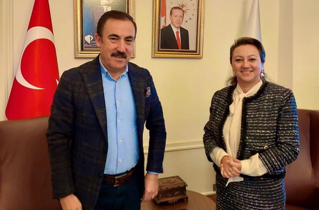 nkaralılar ve Ankara’ya Hizmet Edenler Derneği (AHİD) Başkanı Hilmi Yaman’ı Bakanlığımızda Ağırladık