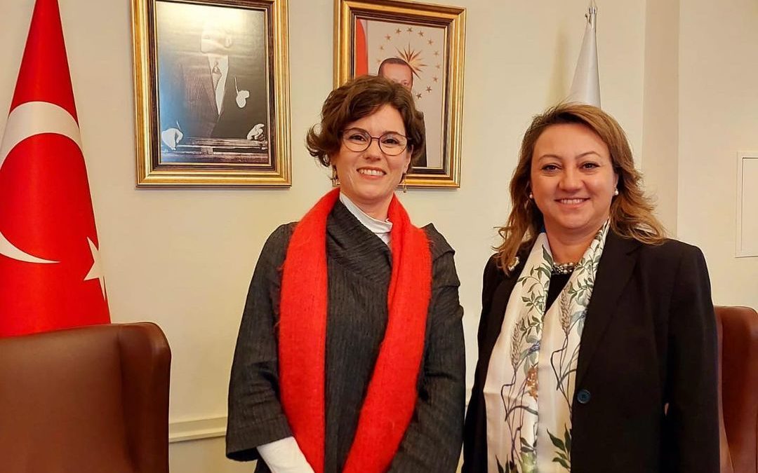 Kıymetli Arp Sanatçımız Şirin Pancaroğlu’nu Bakanlığımızda Ağırladık