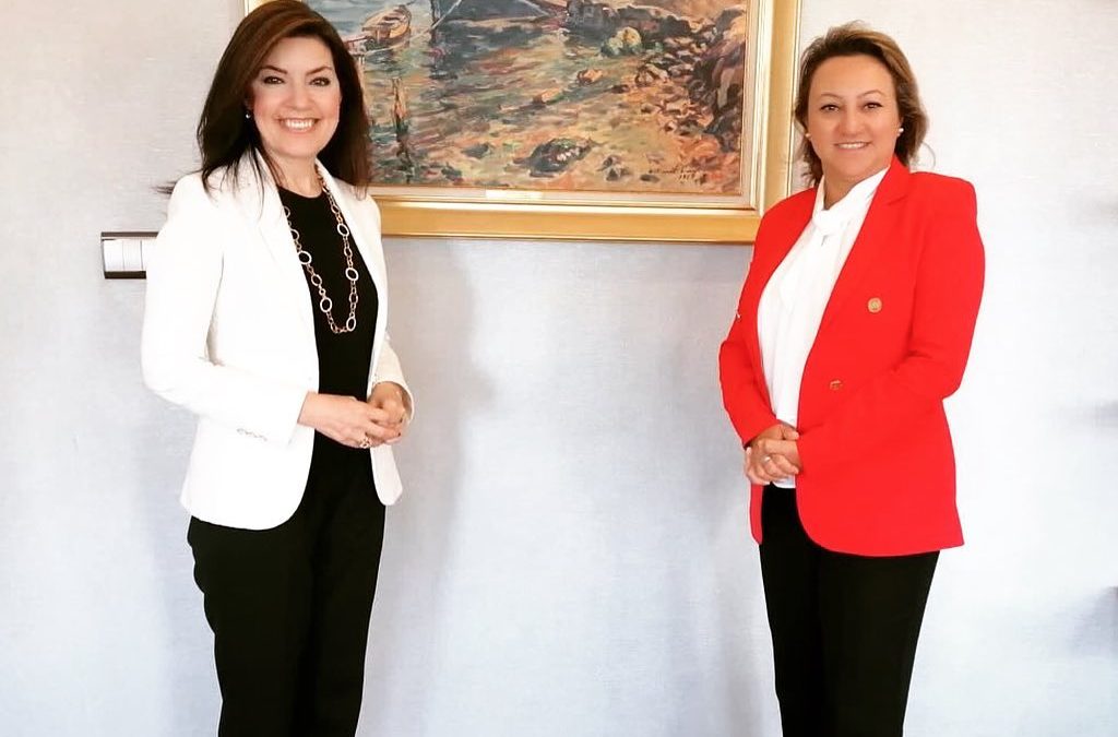 Dışişleri Bakanlığı Yurtdışı Tanıtım ve Kültür İşleri Genel Müdürü, Büyükelçi Ayda Ünlü ile Bakanlığımızda Bir Araya Geldik
