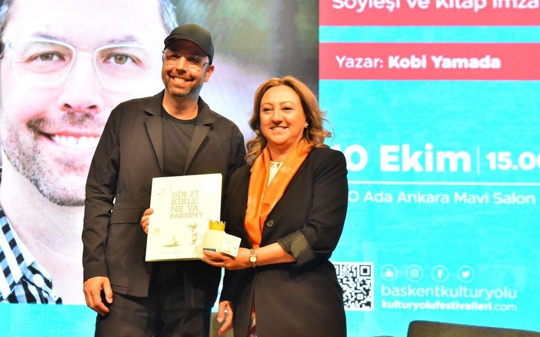 Ödüllü Yazar Kobi Yamada’yı CSO Ada Ankara’da Dinledik