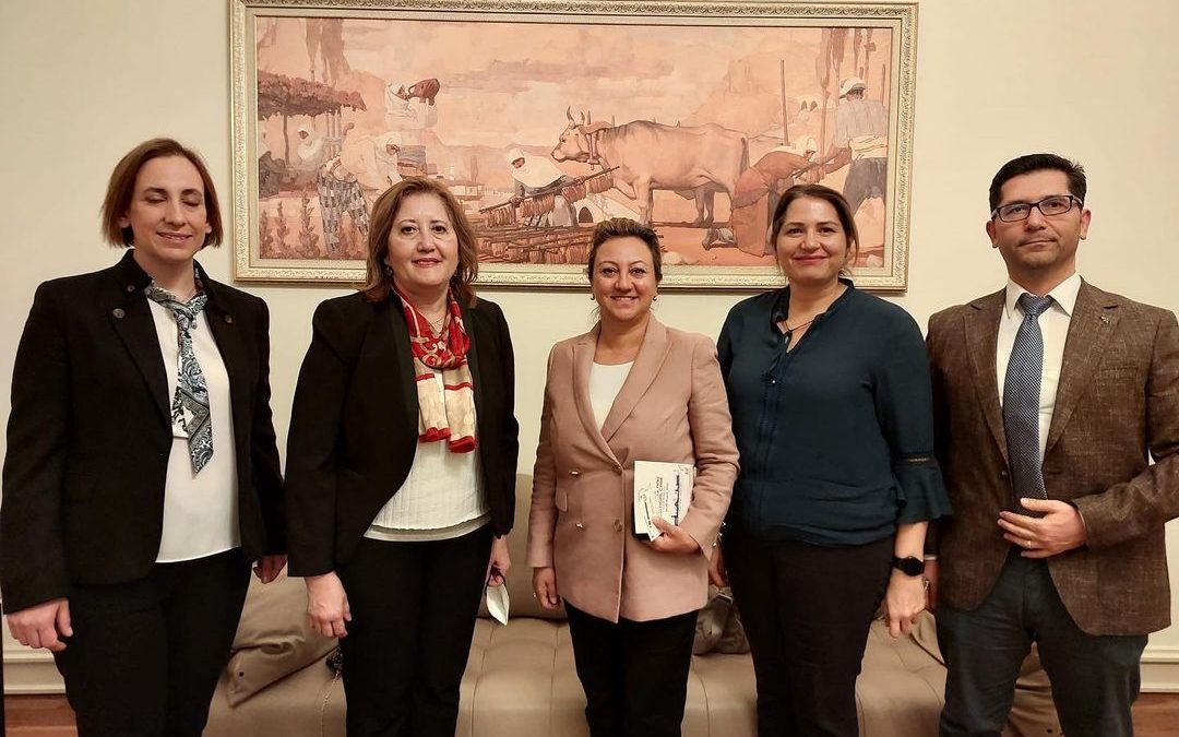 Prof.Dr. Arzu Topeli İskit ve Beraberindeki Hocalarımızla Bir Araya Geldik