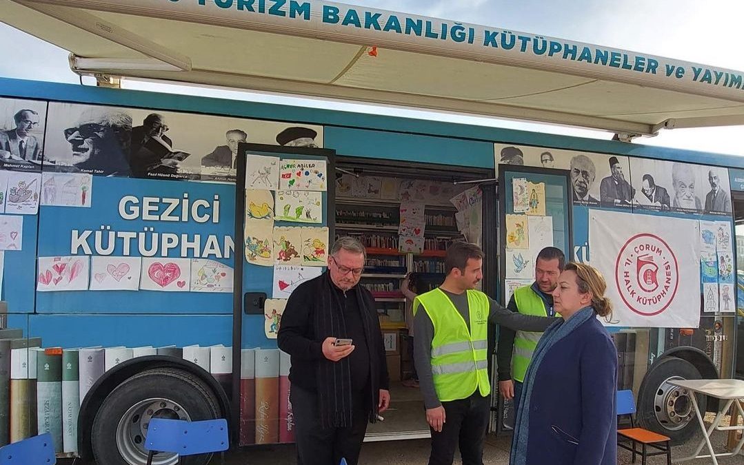 Adıyaman’da Gezici Kütüphane Araçlarımızın Çalışmalarını İnceledik