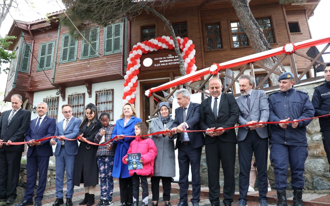 Balıkesir Saraylar ve Marmara Adası İlçe Halk Kütüphanelerimizin Açılışlarını Yaptık