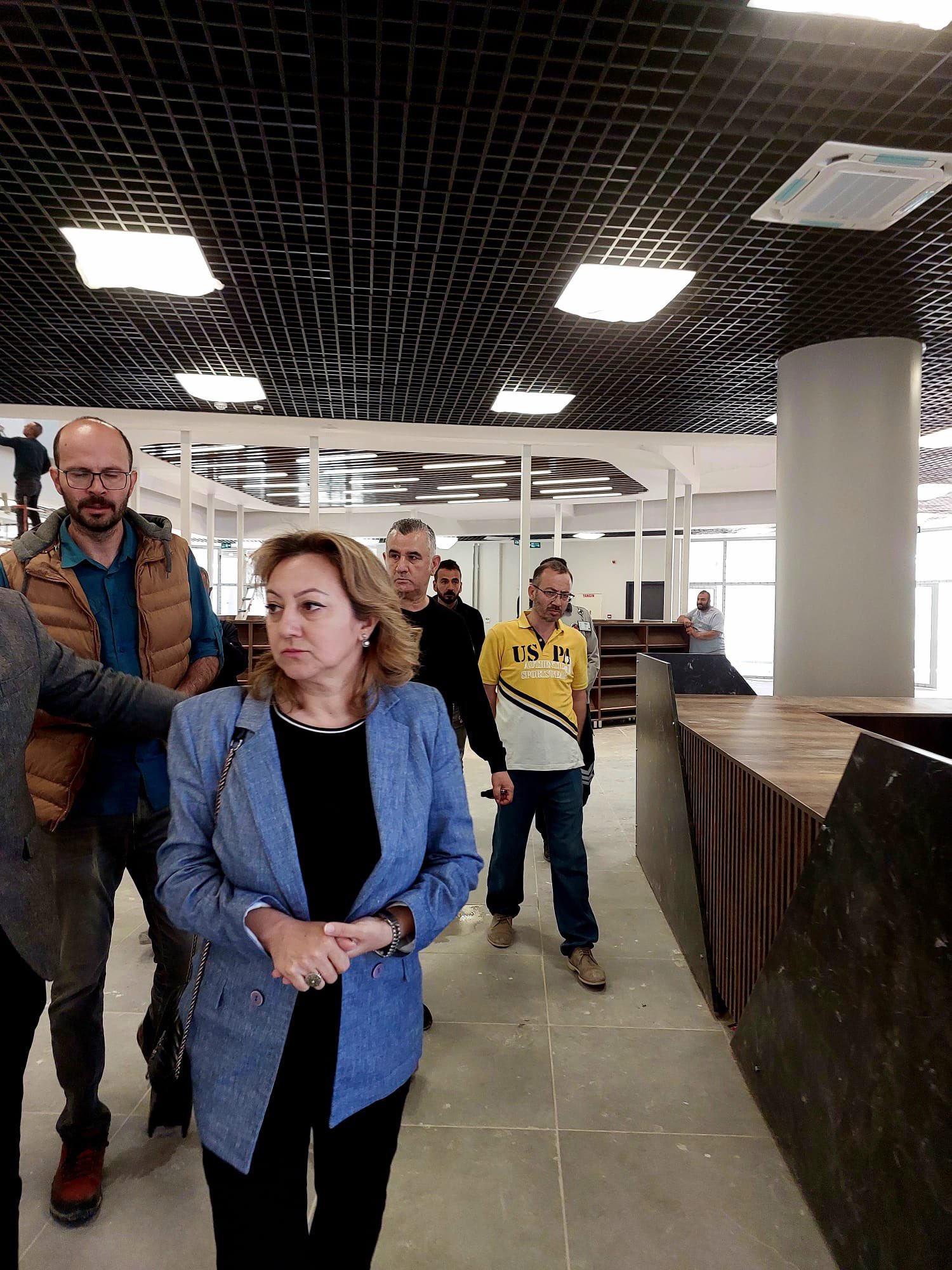 Gaziantep Münif Paşa İl Halk Kütüphanemizin YeniBinasında İncelemelerde Bulunduk